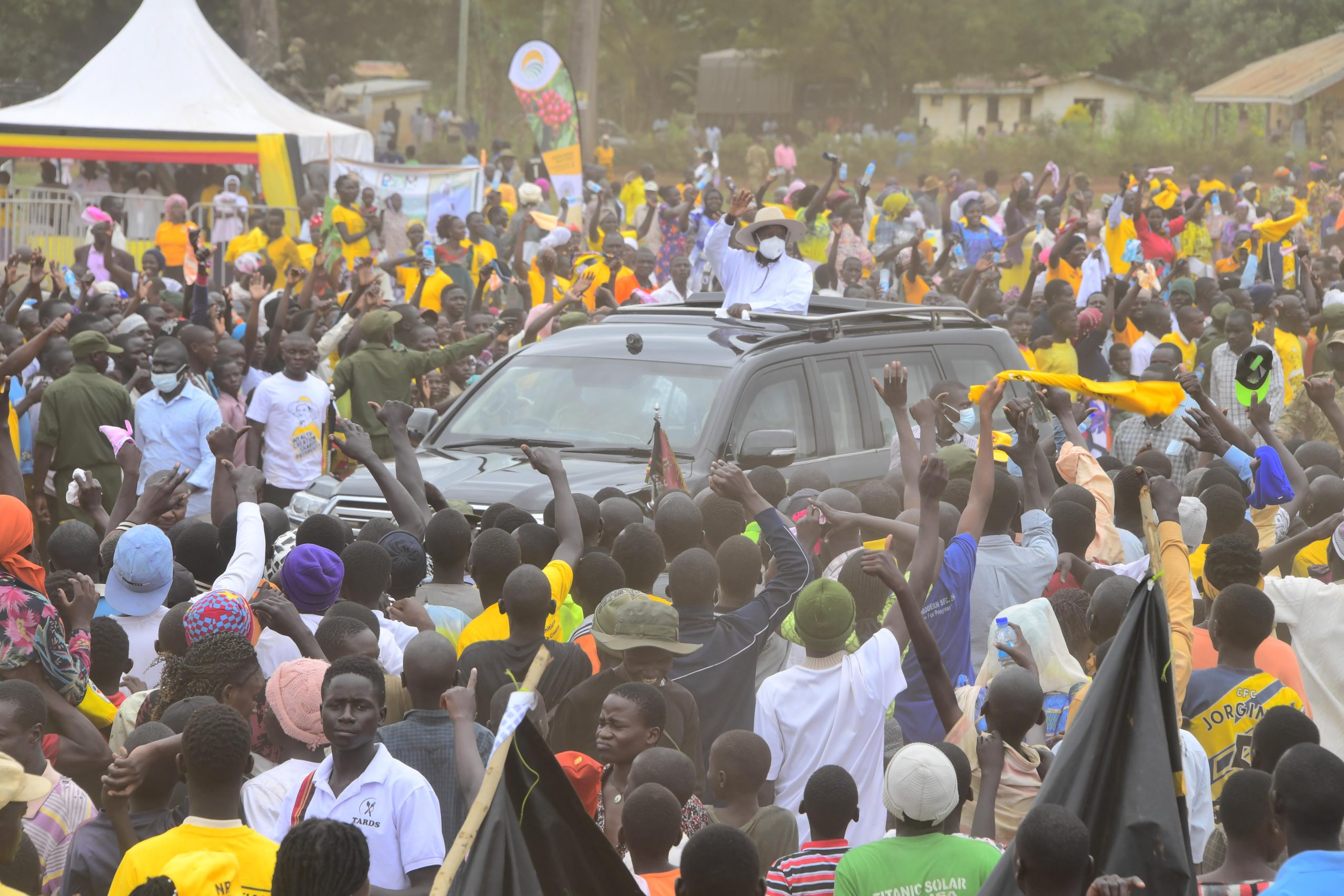 President Museveni performance assessment tour on PDM and wealth creation in the Bukedi sub region - Kamuge Pallisa District