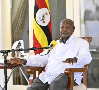 President Museveni press briefing with journalists from Bukedi sub region held 9-Nov-2024 at Mbale State Lodge in Mbale City