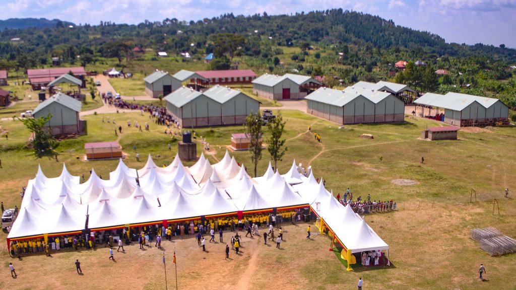 An aerial of the Bugisu Industial hub in Lukhonge PPU Photo