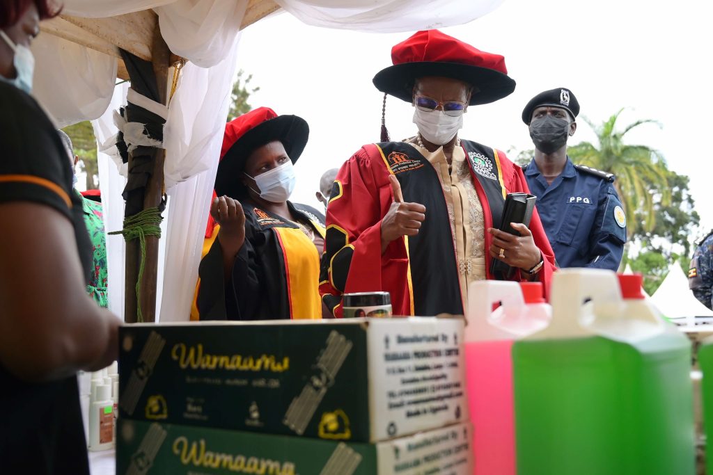 First Lady officiates at the 2nd Graduation and Fundraising Ceremony for the SFC Spouses Project