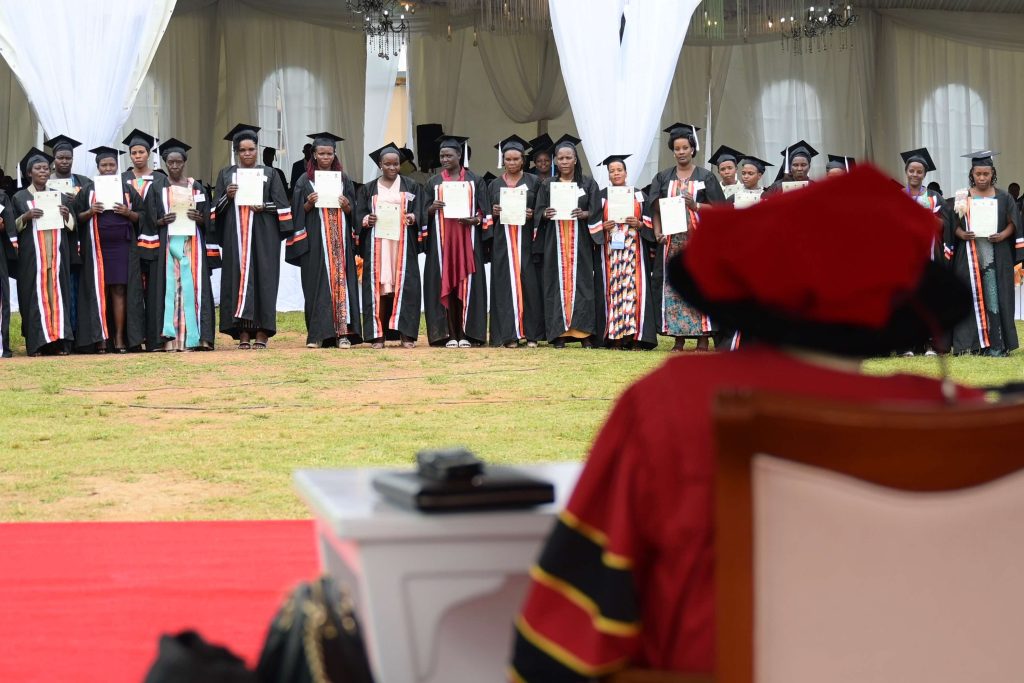 First Lady officiates at the 2nd Graduation and Fundraising Ceremony for the SFC Spouses Project