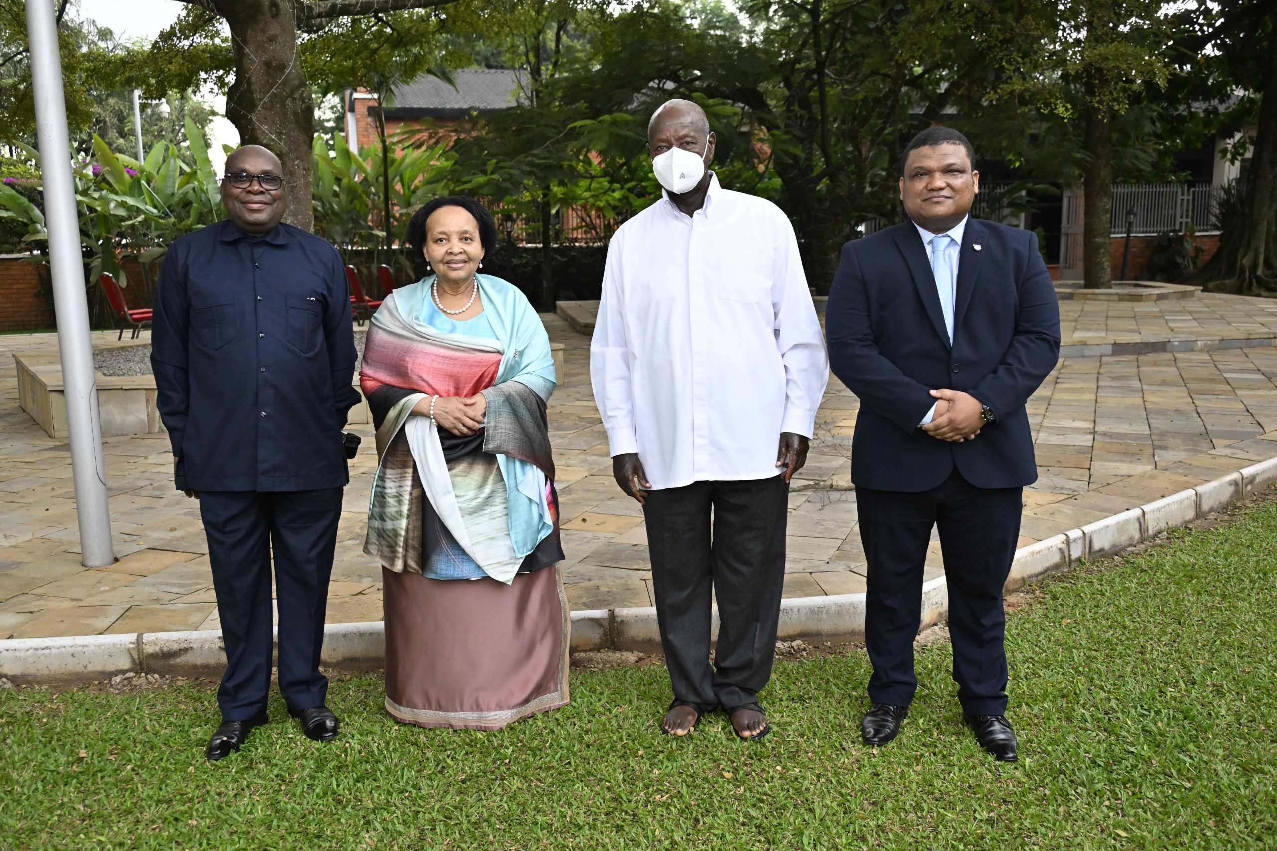 President Museveni Bids Farewell To Outgoing Ambassadors Of South Africa And Cuba