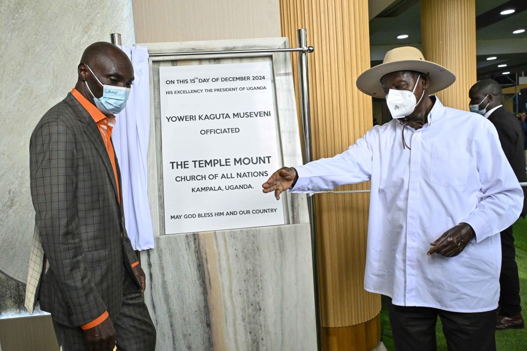 President Museveni Commissions Prophet Kakande's Church