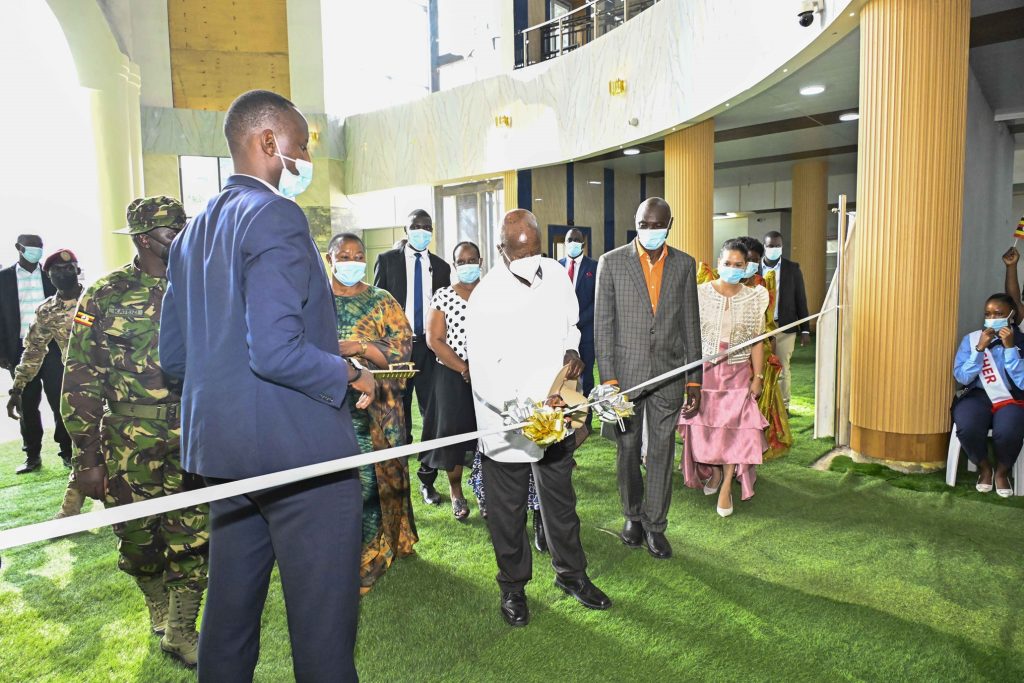 President Museveni Commissions Prophet Kakande's Church