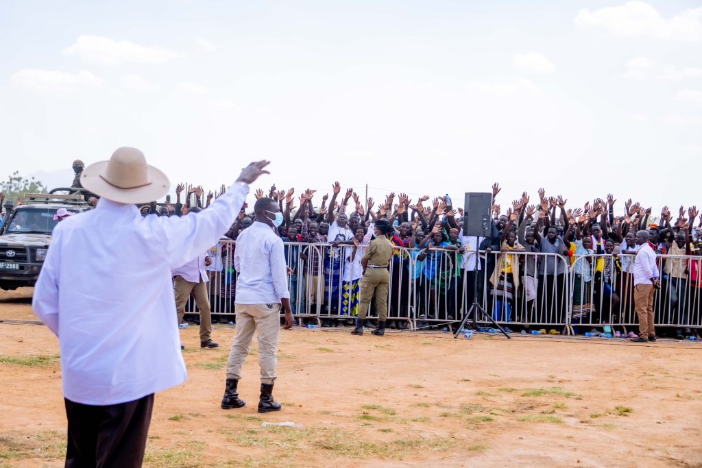 President Museveni Concluding His Performance Assessment Tour On PDM And Wealth Creation In Kotido Grounds Kotido Municipality