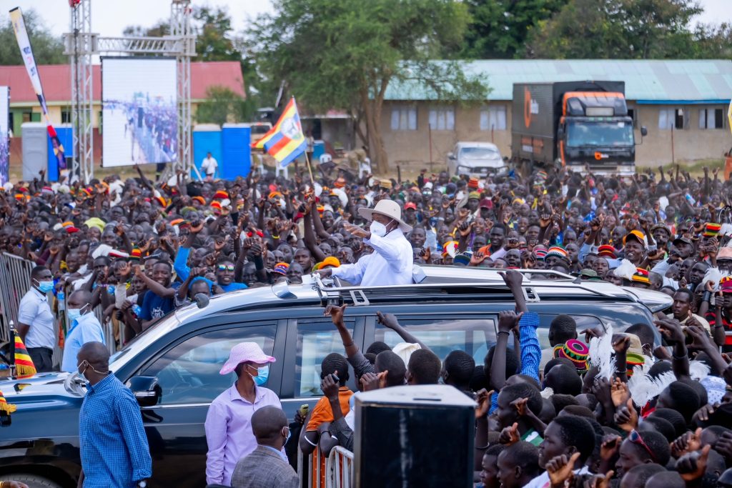 President Museveni Concluding His Performance Assessment Tour On PDM And Wealth Creation In Kotido Grounds Kotido Municipality