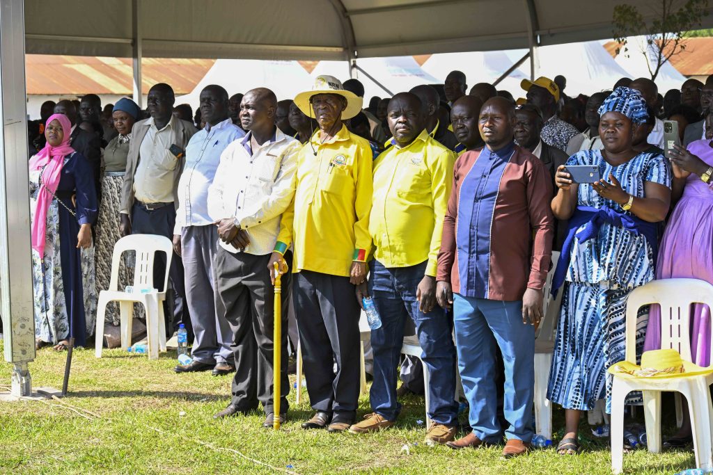 President Museveni Meeting Leaders In Bugisu Sub Region In Bulambuli District