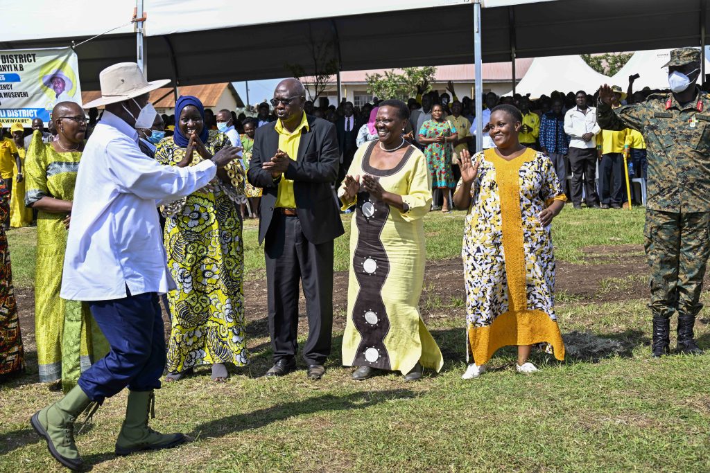 President Museveni Meeting Leaders In Bugisu Sub Region In Bulambuli District