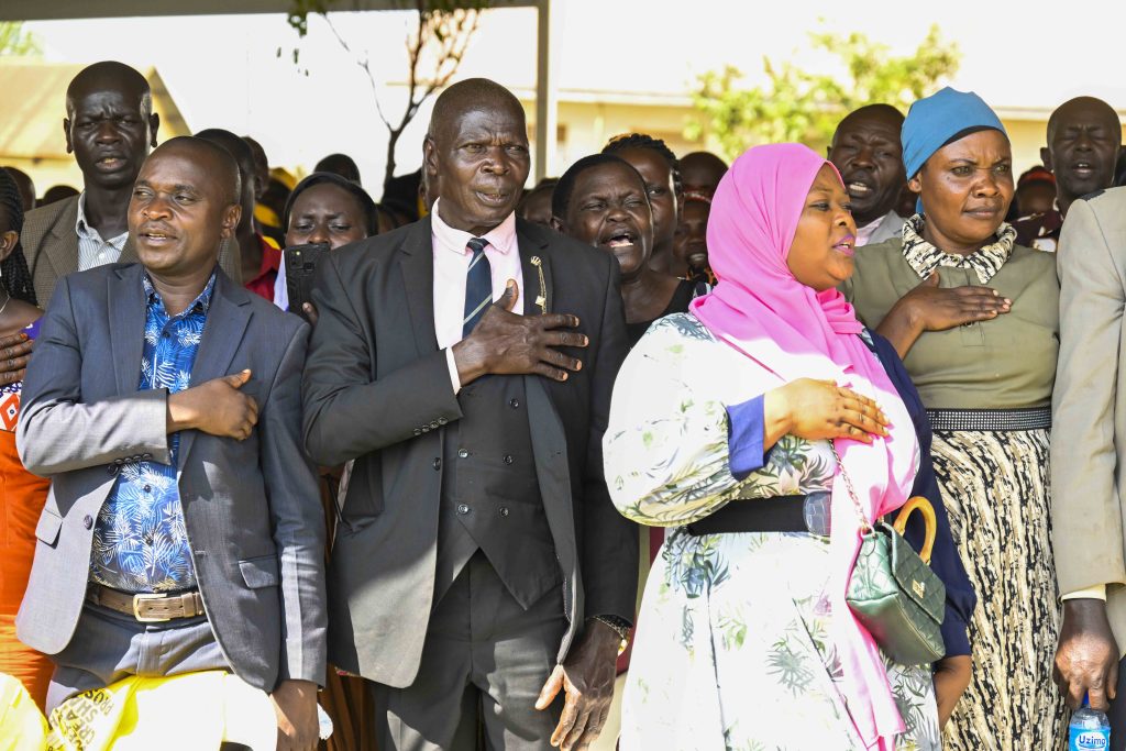 President Museveni Meeting Leaders In Bugisu Sub Region In Bulambuli District