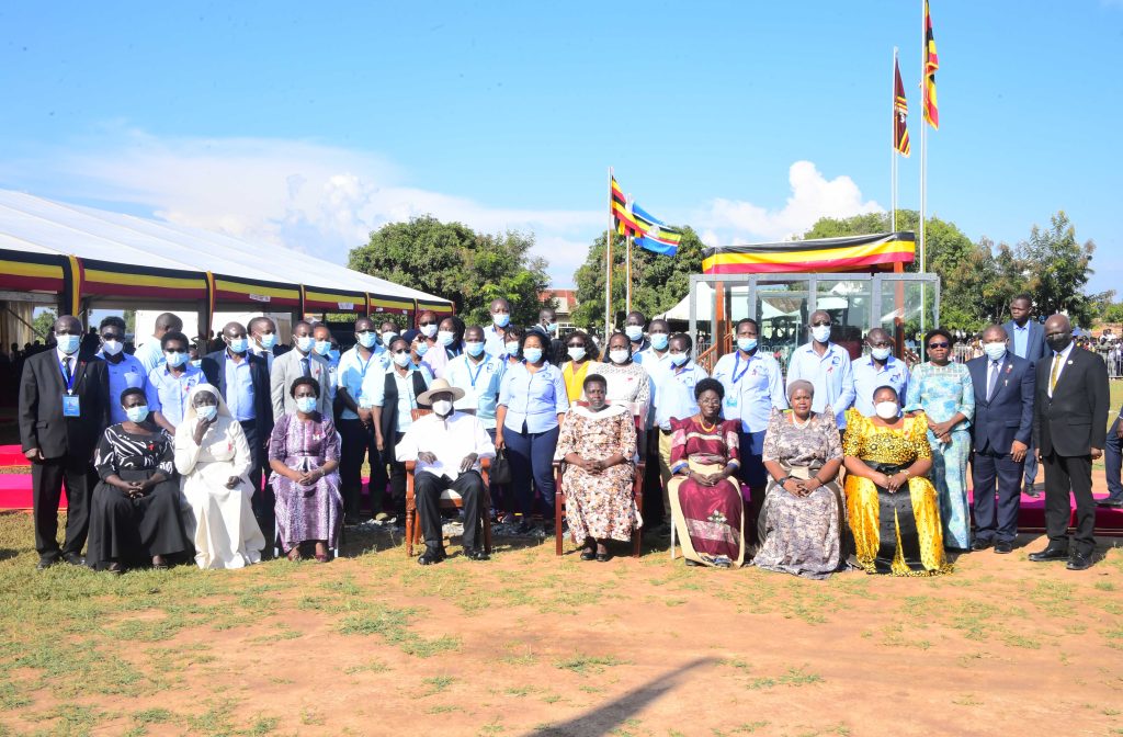 President Museveni On World AIDS Day commemoration held at Bukungu Primary School, Bukungu Town Council, Buyende District