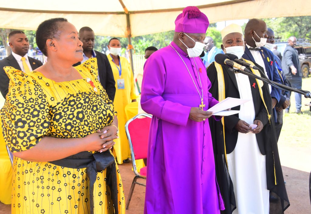 President Museveni On World AIDS Day commemoration held at Bukungu Primary School, Bukungu Town Council, Buyende District