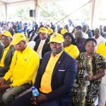 President Museveni addressing Sebei sub region leaders