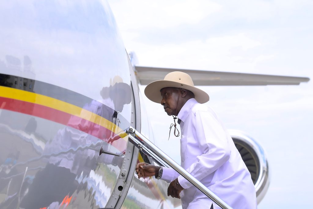 President Museveni leaves for Arusha ahead of the EAC 25 celebrations - 29th Nov 2024