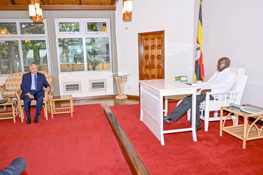 President Museveni on Fri 13th Dec 2024 held talks with Mr Ahmed Attaf, the Algerian Minister of Foreign Affairs