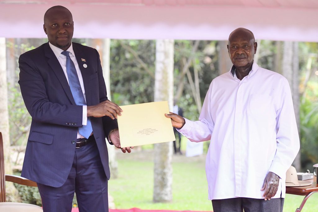 CAADP Kampala Summit 2025 - Munyonyo - Side Meetings - President Museveni meets Eswatini Prime Minister HE Russel Mmiso Dlamini