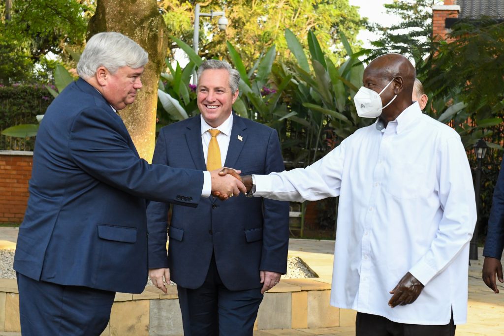 President Museveni Meets Delegation From White House