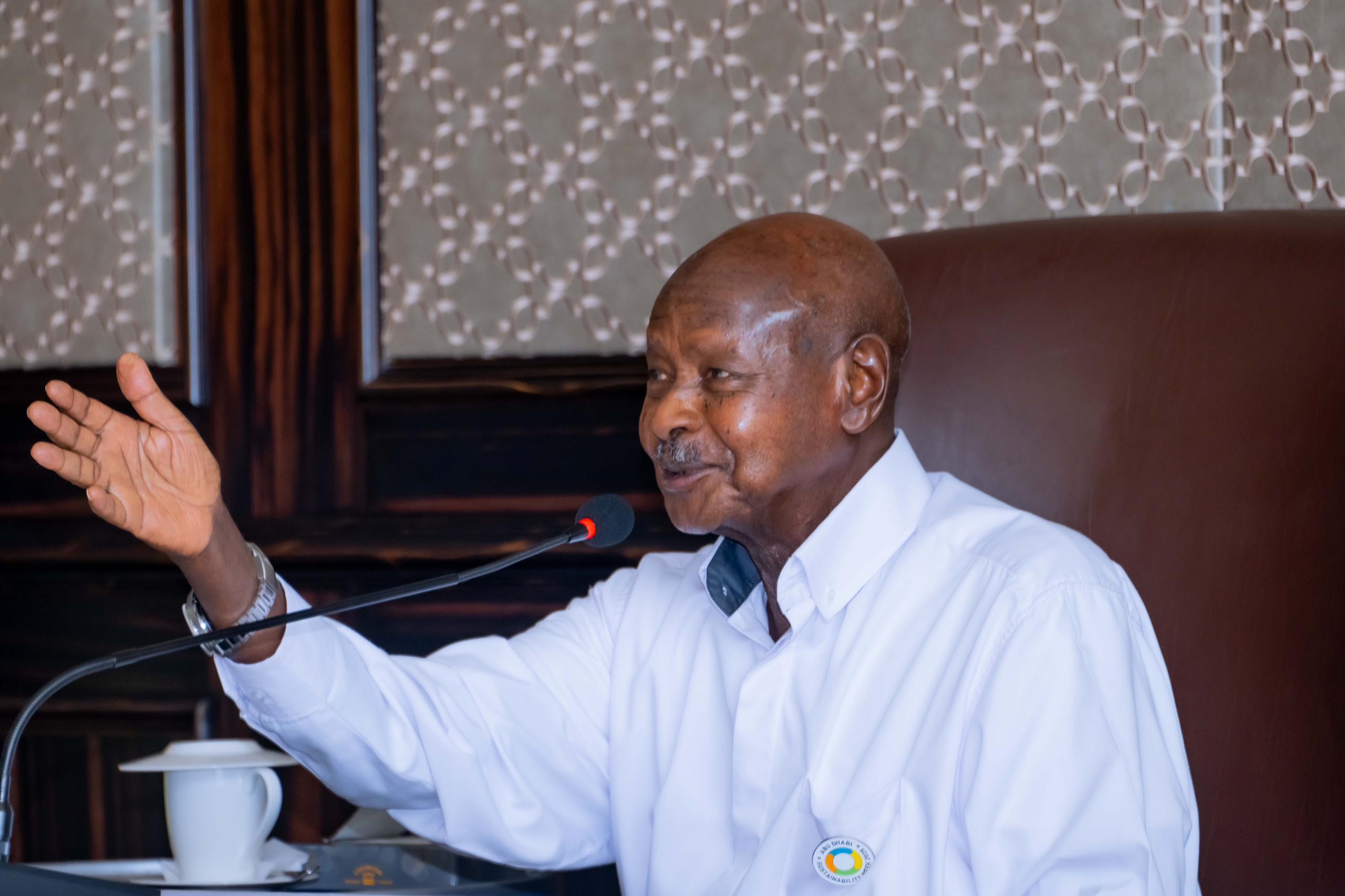 President Museveni Meets CEO And Vice Chairman Of BEEAH Group, Discuss Waste Management