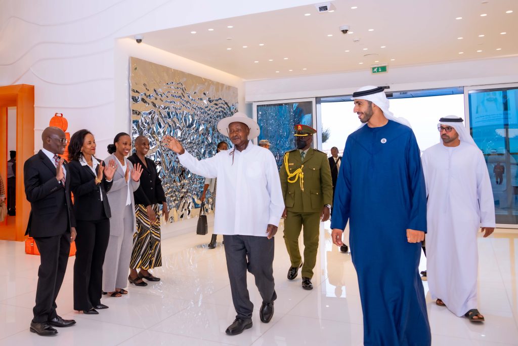 President Museveni Arrives In Abu Dhabi For Sustainability Week