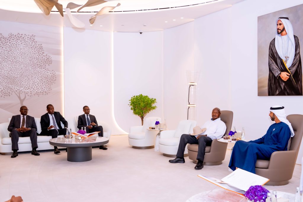 President Museveni Arrives In Abu Dhabi For Sustainability Week