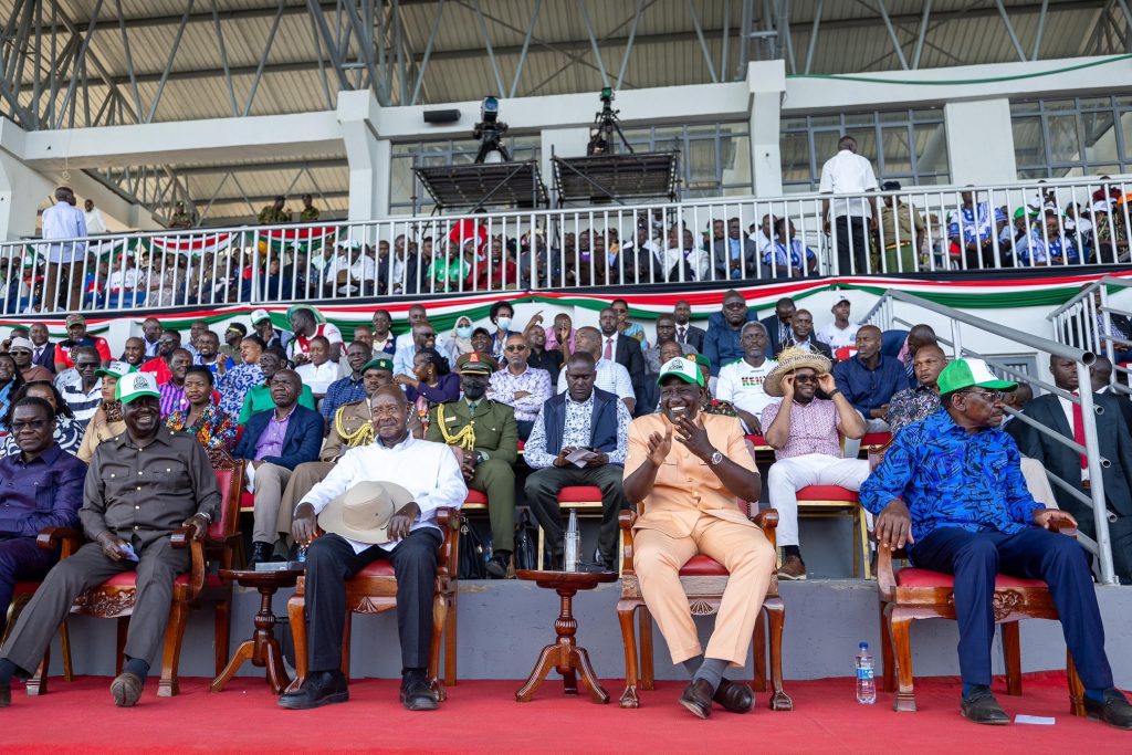 President Museveni Crowned Luo Elder Alongside Kenya's William Ruto