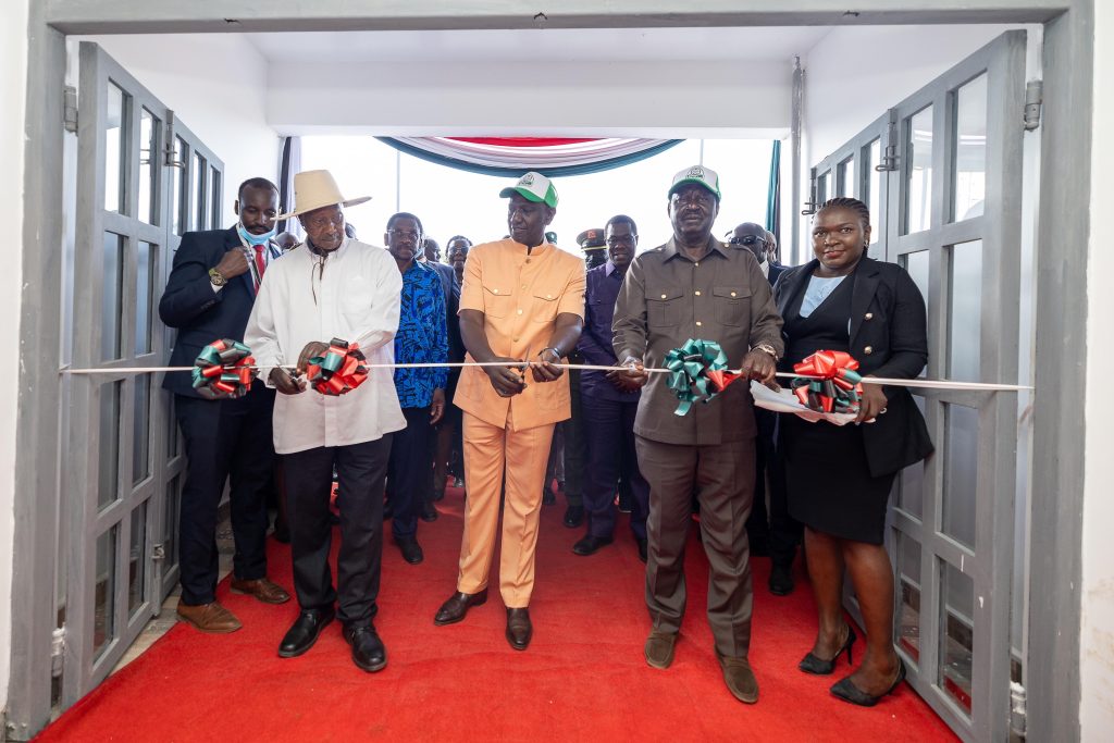 President Museveni Crowned Luo Elder Alongside Kenya's William Ruto