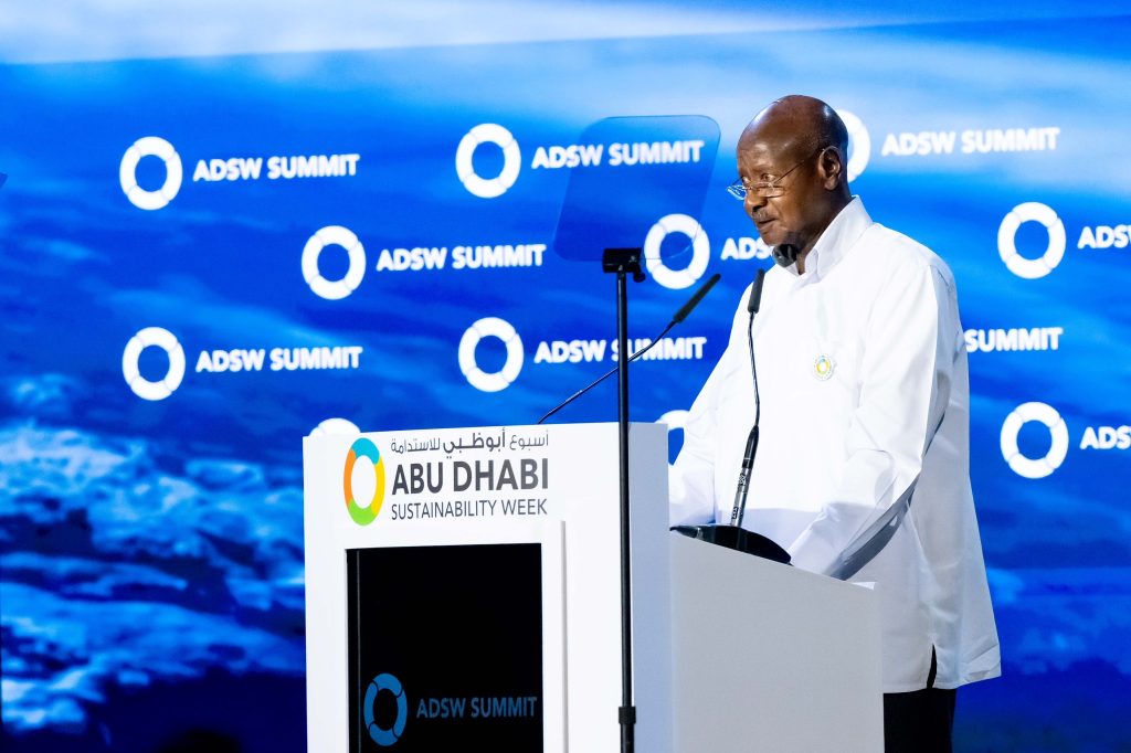 President Museveni Speech At The Abu Dhabi Sustainability Week 2025