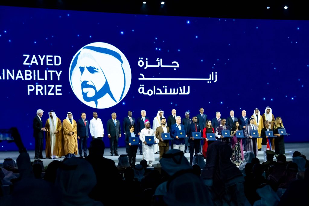 President Museveni attending the opening ceremony of Abu Dhabi Sustainability Week 2025