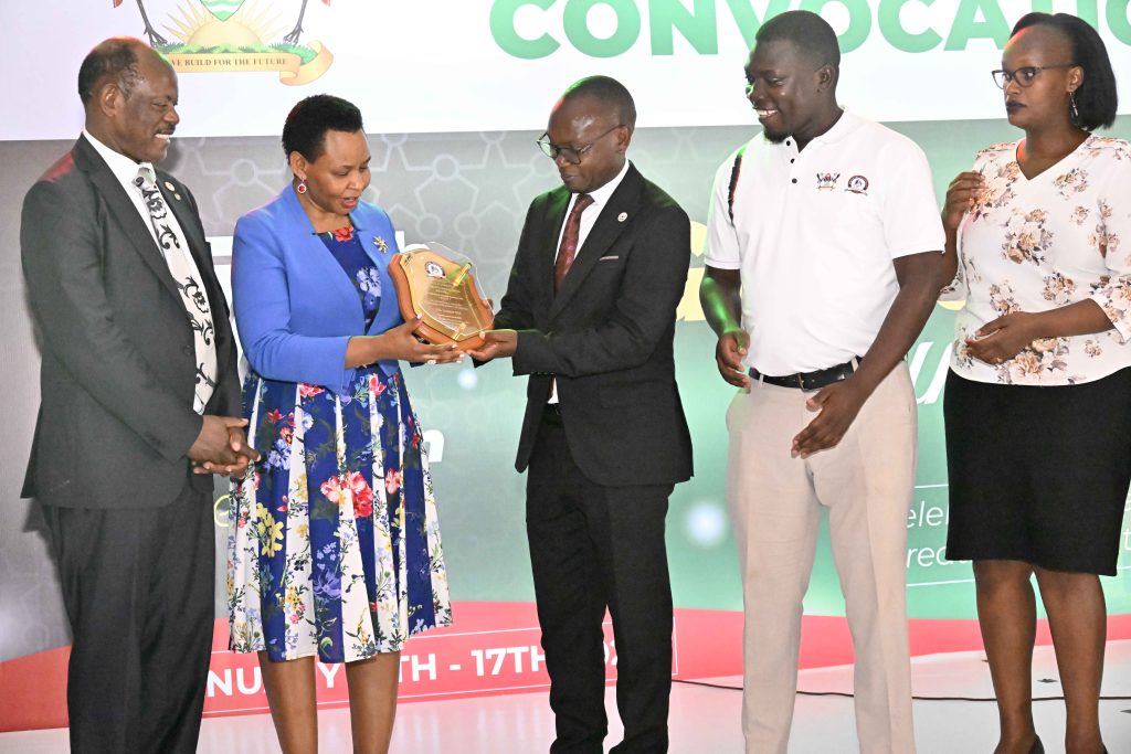 SHIPU head at the Makerere University Convocation Graduation Luncheon