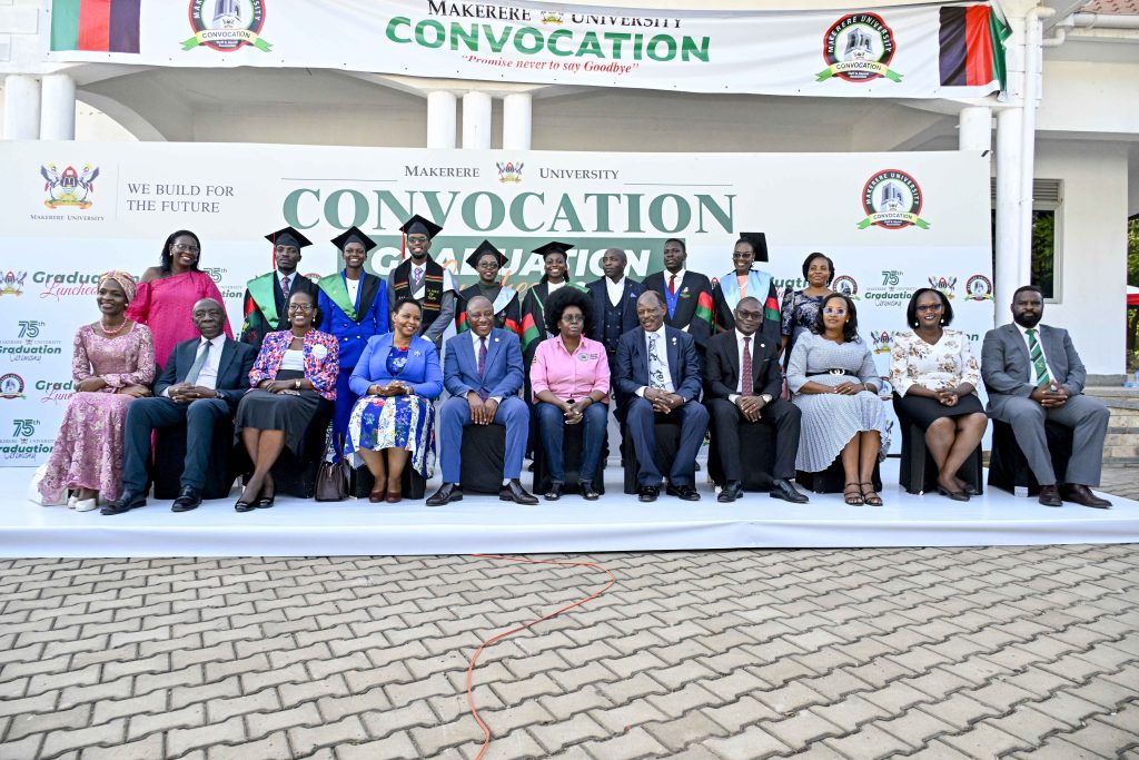 SHIPU head at the Makerere University Convocation Graduation Luncheon