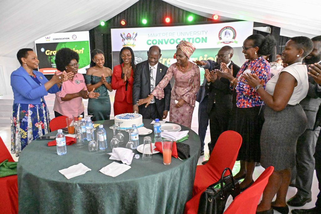 SHIPU head at the Makerere University Convocation Graduation Luncheon