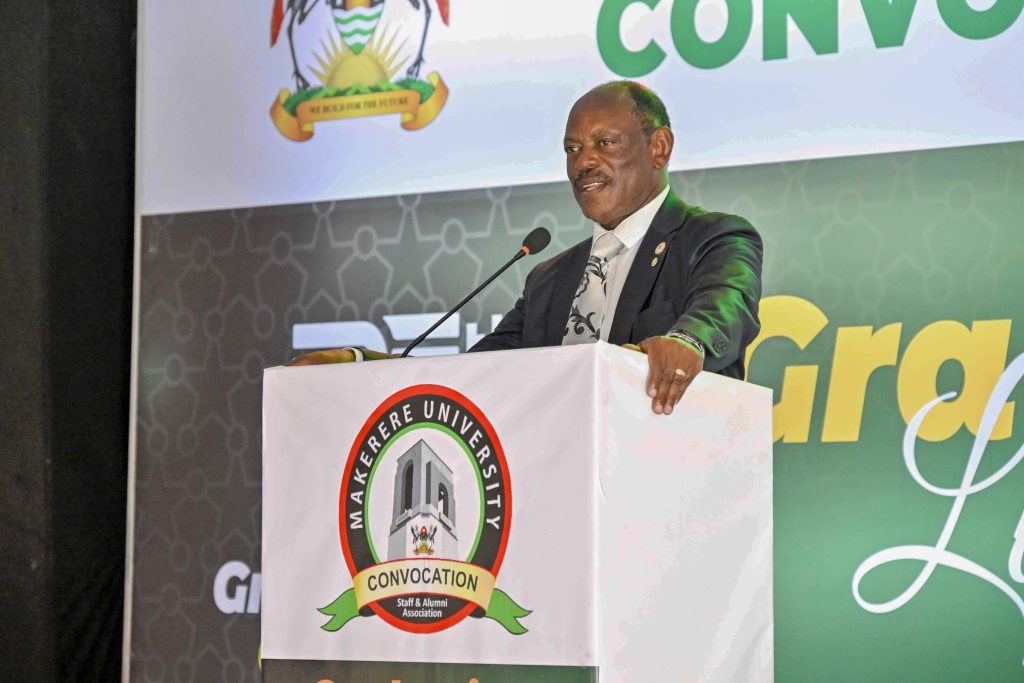 SHIPU head at the Makerere University Convocation Graduation Luncheon