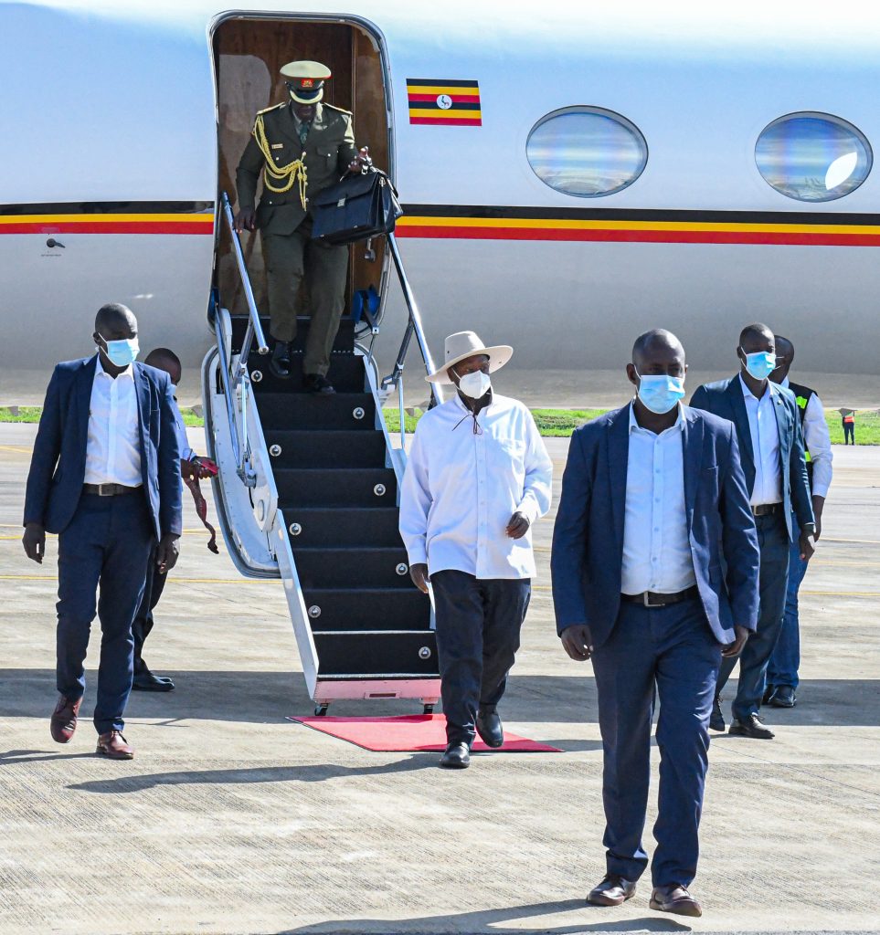 President Museveni Back To Uganda After Working Visit To UAE