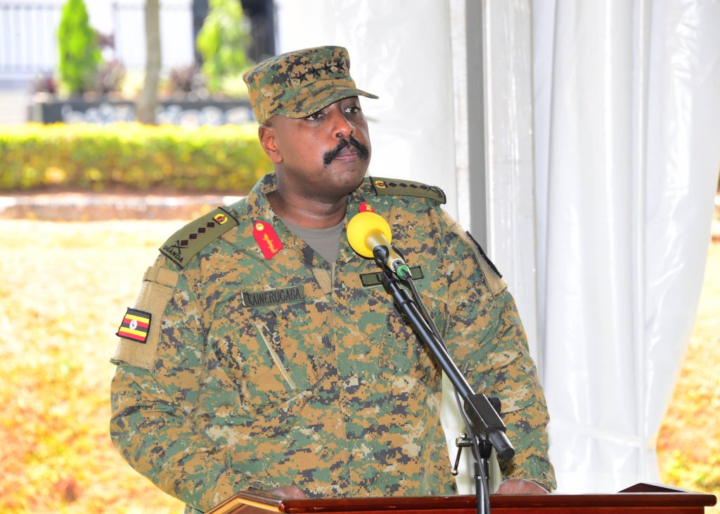 CDF Gen Muhoozi Kainerugaba Tarehe Sita 2025 - Mubende