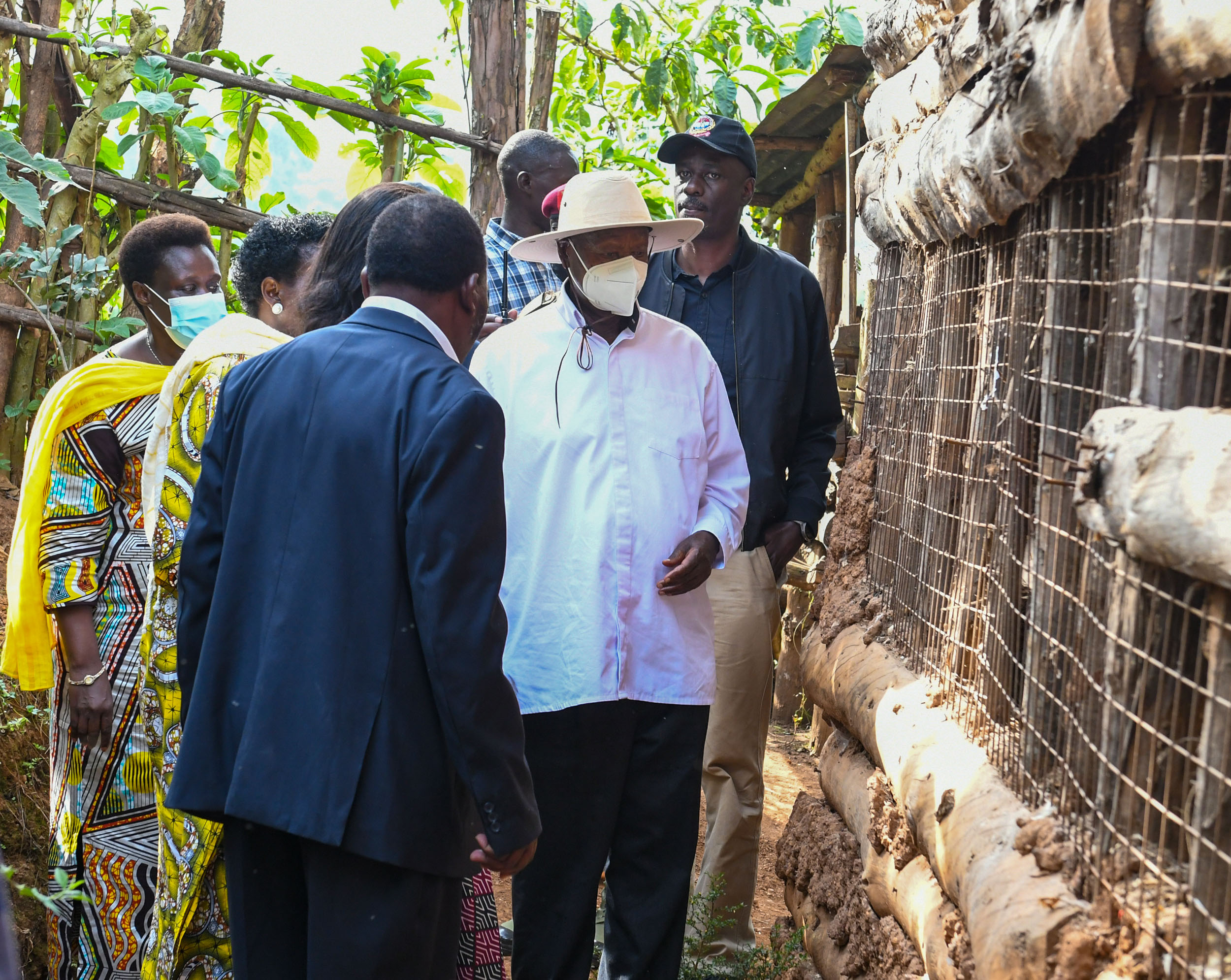 Kigezi PDM Tour - Akampurira Evas - a poultry farmer - Bubare Rubanda District