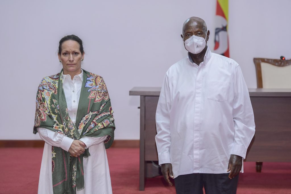 President Museveni Meeting with Princess Zahra Aga Khan and Delegation - Nakasero State Lodge