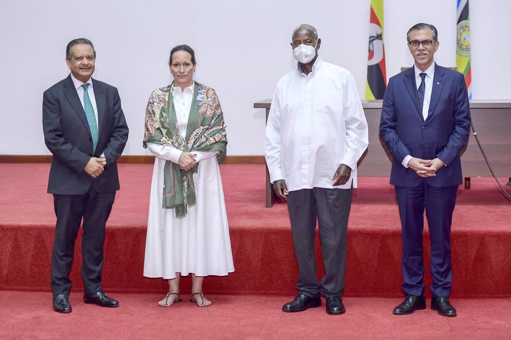 President Museveni Meeting with Princess Zahra Aga Khan and Delegation - Nakasero State Lodge