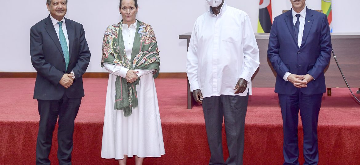 President Museveni Meeting with Princess Zahra Aga Khan and Delegation - Nakasero State Lodge