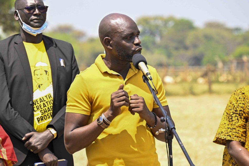 PDM performance assessment tour 2025 Lango sub-region - Jowel Okello a model farmer in Amolatar District