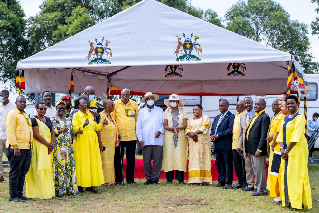 President Yoweri Kaguta Museveni has praised Nyekundire Group in Kanungu District