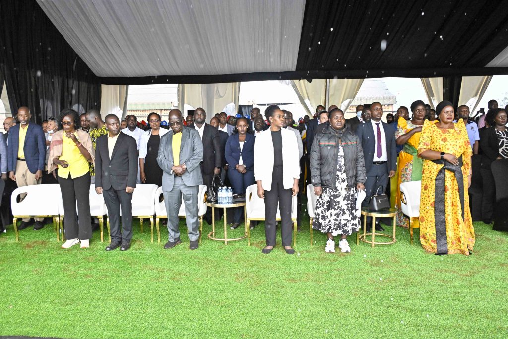 President Museveni Commissioning The Abyssinia Steel Factory In Jinja