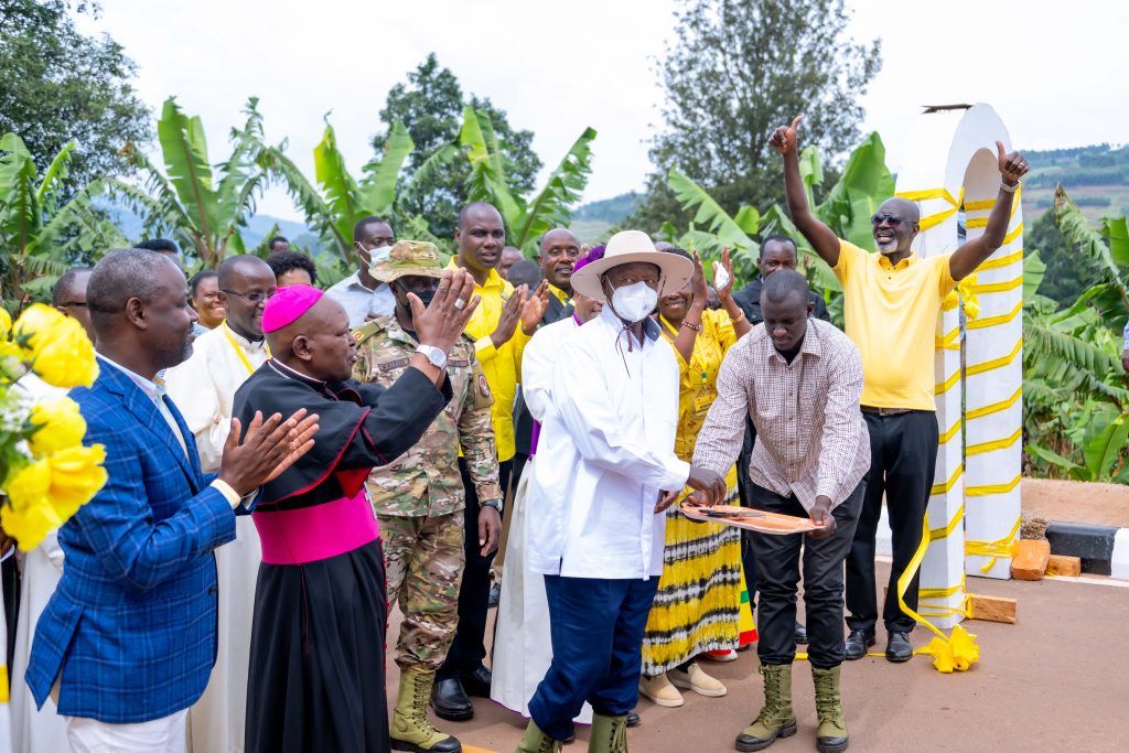 President Museveni Commissioning the Rushoroza USMID Road Kabale Municipality - 14-Feb-2025