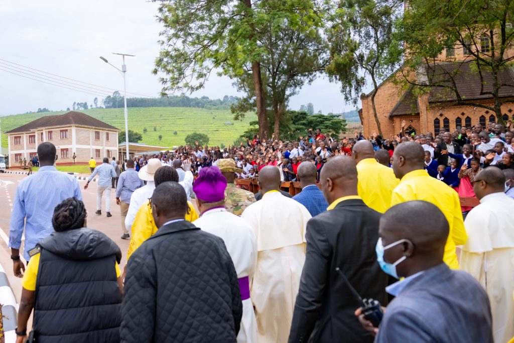 President Museveni Commissioning the Rushoroza USMID Road Kabale Municipality - 14-Feb-2025