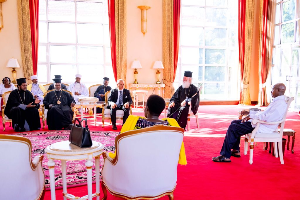 President Museveni Hosts Orthodox Pope Theodore II 18-Feb-2025