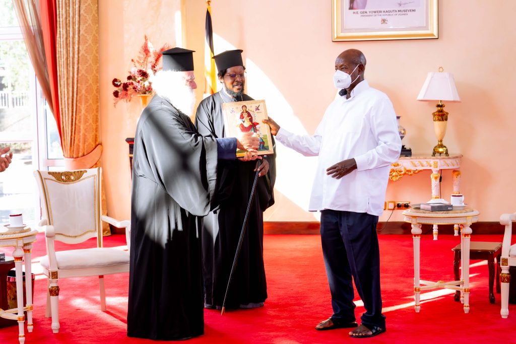 President Museveni Hosts Orthodox Pope Theodore II 18-Feb-2025