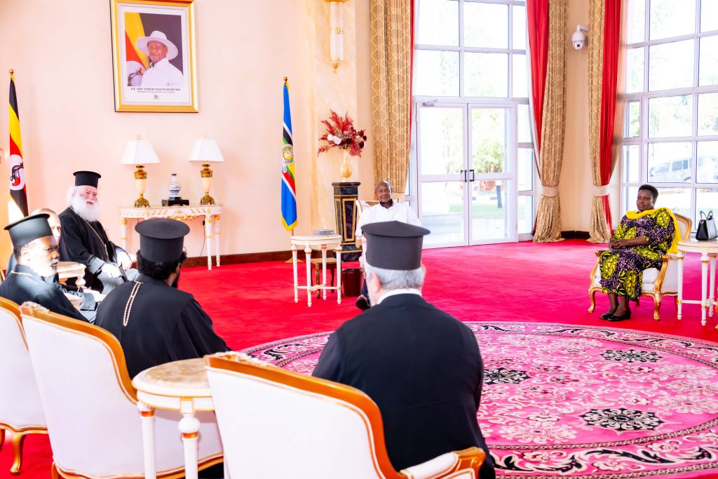 President Museveni Hosts Orthodox Pope Theodore II 18-Feb-2025