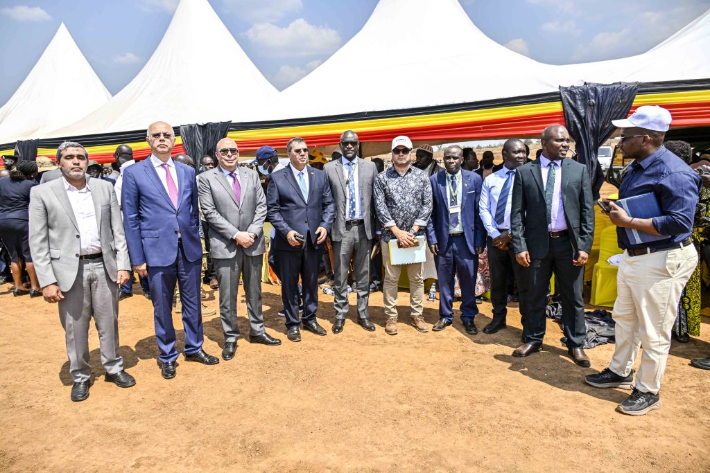 President Museveni Launches Construction Of Akii-Bua Olympic Stadium