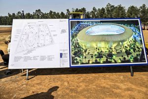 President Museveni Launches Construction Of Akii-Bua Olympic Stadium