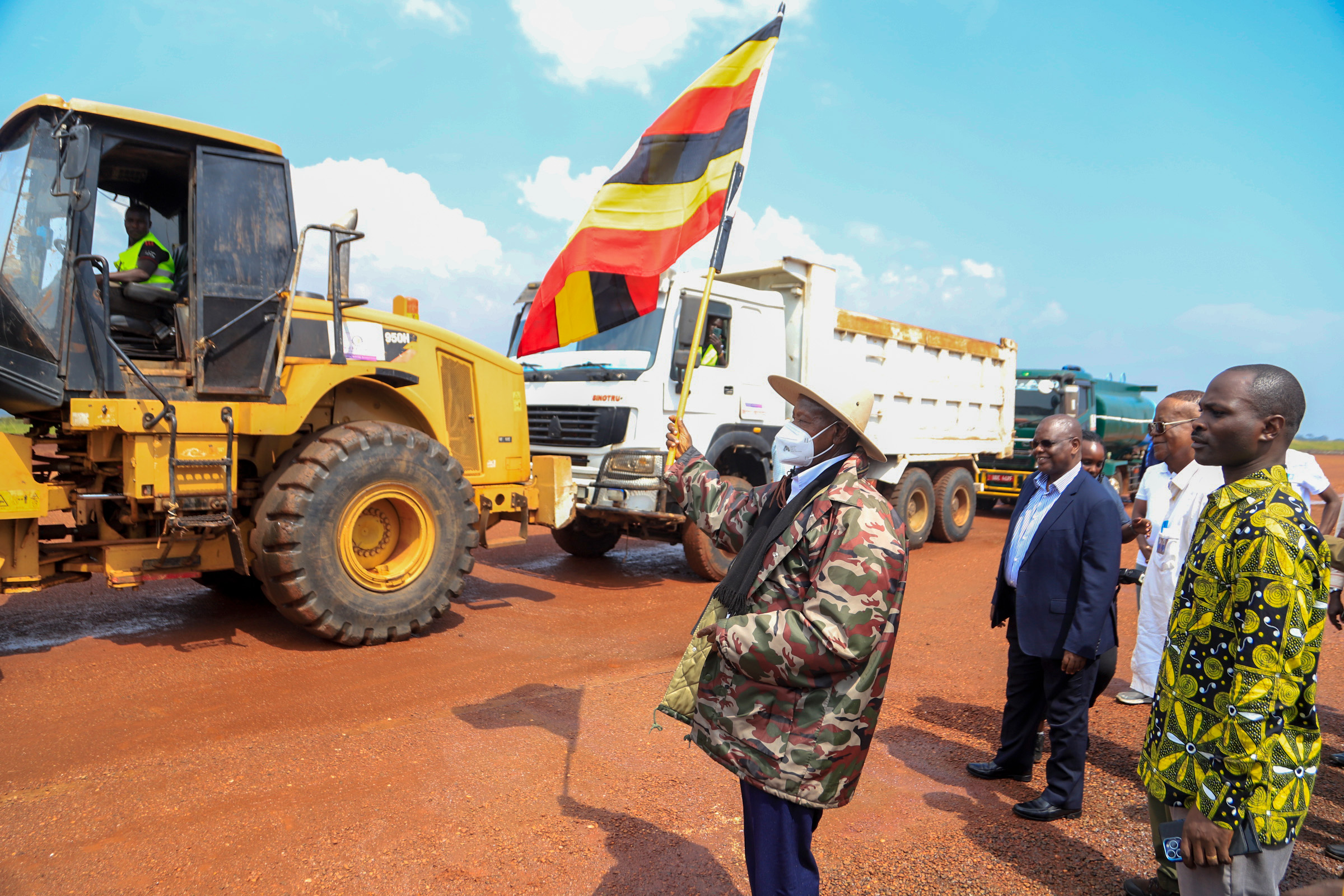 President Museveni Launches Jinja Airfield Upgrading Project