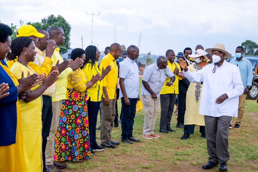 President Museveni Meeting Kigezi Subregion Leaders at Rukungiri Stadium 1