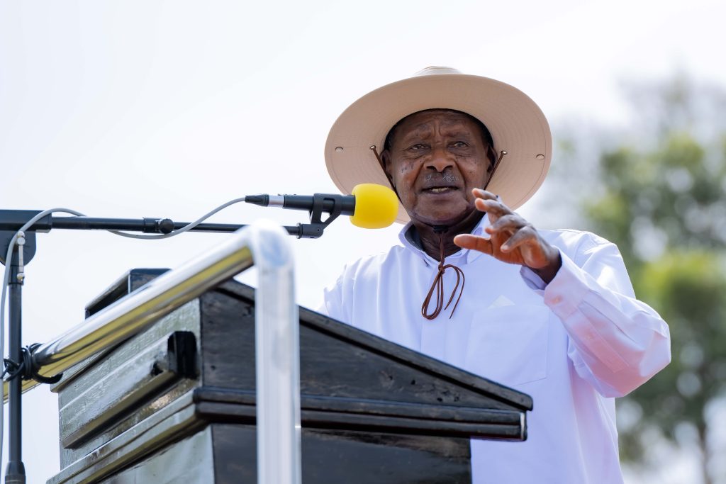 President Museveni addressing a public rally in Rukiga district - 14-Feb-2025